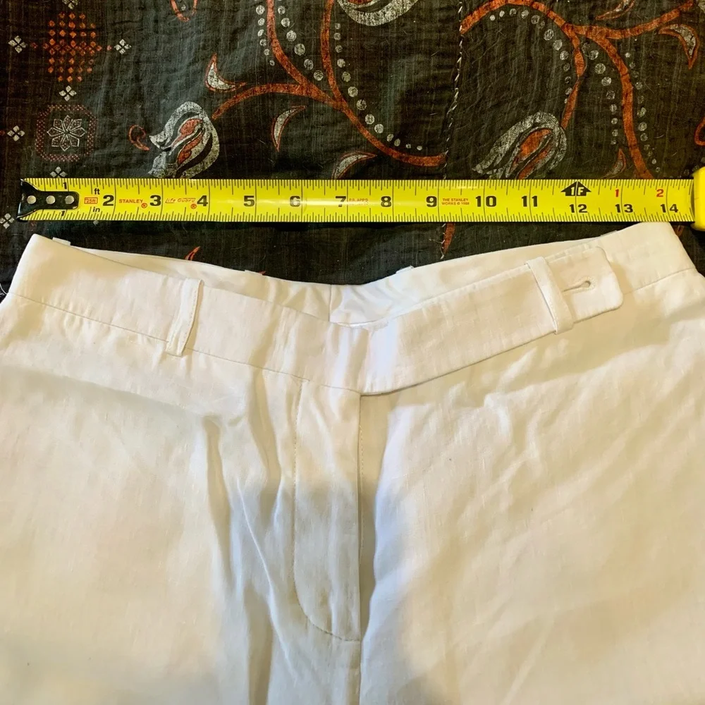 Celine Wide Leg White Pants - Picture 7 of 10